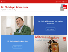 Tablet Screenshot of christoph-rabenstein.de